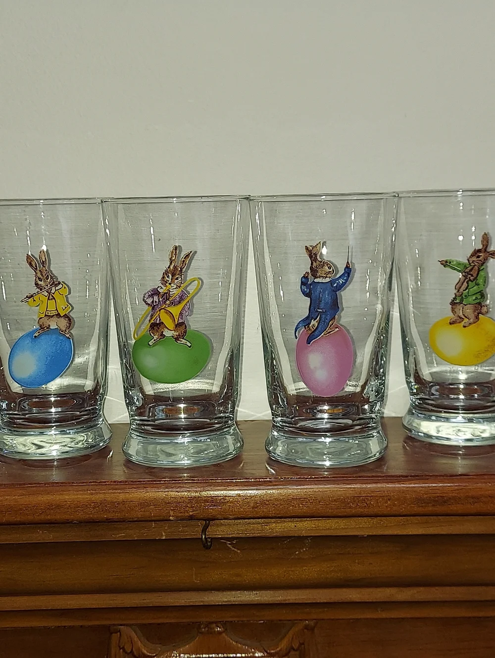 Vintage Williams Sonoma Easter Glasses